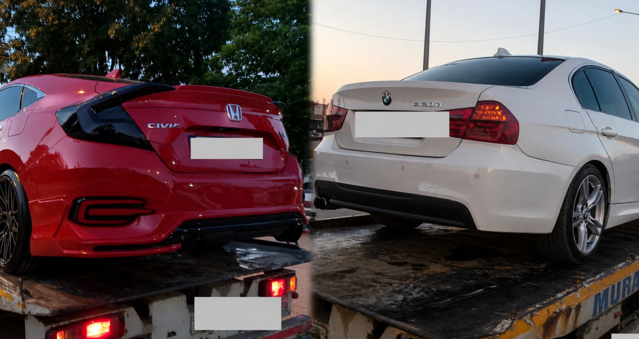 Drift yapan alkollü sürücünün gözünün yaşına bakılmadı