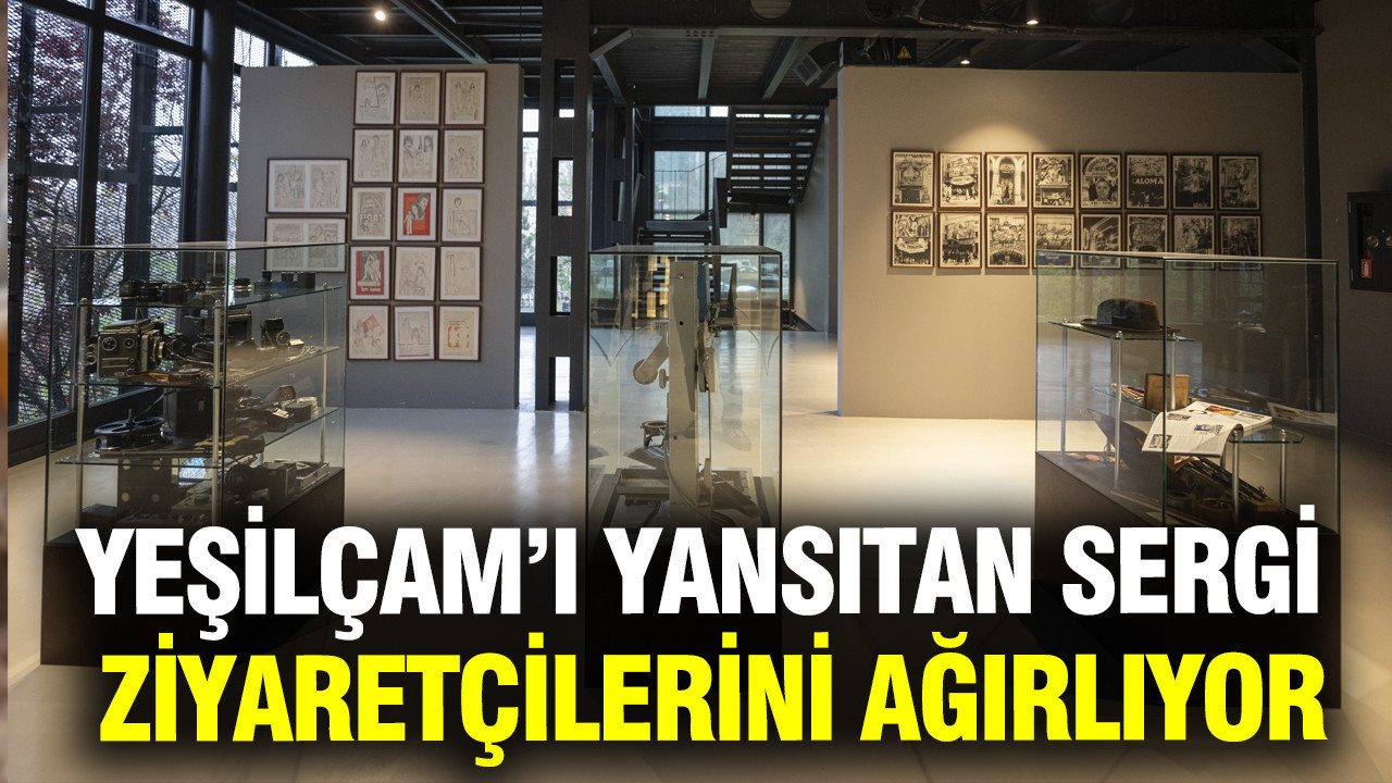 Yeşilçam’ı yansıtan ‘Perdeden Önce’ sergi ziyaretçilerini ağırlıyor Haber gorseli